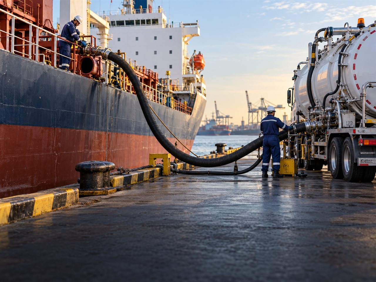 Sludge Oil Removal — representative maritime service image